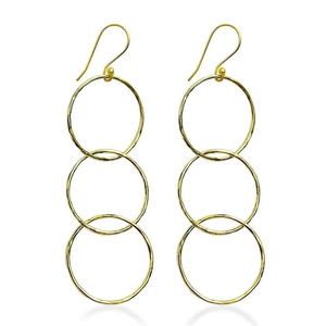 Boucles d'oreilles en laiton géométrique design soleil unique Fêtes Bijoux articles de fête bijoux les plus exigeants à vendre - Product Image 5