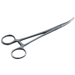 Instrumentos quirúrgicos básicos, pinzas para pulido, espejo satinado, arena, hemostato, mosquitos, curvado, recto, 13 cm - Product Image 5