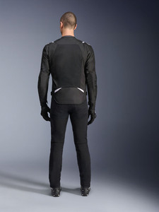 Chaqueta de carreras Cordura con armadura CE Chaqueta de moto impermeable a prueba de viento con paneles reflectantes Chaquetas de equitación de aventura. - Product Image 3