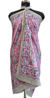 Pareo Estampado para Mujer, Ligero, para la Playa, para Vacaciones de Verano, al Mejor Precio