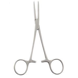 Pinzas para arteria CRILE de acero inoxidable, instrumentos quirúrgicos manuales, longitud recta, 1,8mm/16cm, pinzas de sujeción de esponja, opciones OEM - Product Image 1