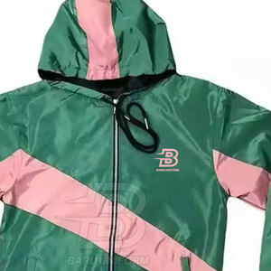 Conjunto de Sudadera con capucha cortavientos de alta calidad Conjunto de Sudadera con capucha cortavientos ligera de poliéster 100% a la venta - Product Image 5