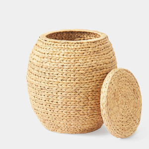 Cesta de Almacenamiento de Jacinto de Agua con Tapa, Mejor Precio, Hecho en Vietnam - Product Image 3