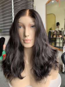 Venta al por mayor de cabello humano vietnamita a granel ondulado con cierre de encaje Peluca de 30 pulgadas de cabello virgen vendedor Color Natural Remy extensión paquete - Product Image 3