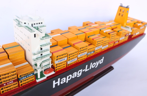HAPAGG LLOYDD COLOMBO EXPRESS MODÈLE BATEAU EN BOIS MODÈLE ARTISANAT EN BOIS quantité minimale de commande BASSE DU FABRICANT DU VIETNAM - Product Image 4