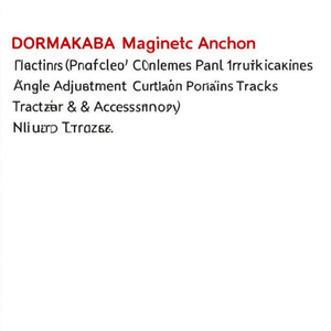 Anclaje Magnético DORMAKABA para Ajuste de Ángulo en Rieles y Accesorios para Cortinas - Product Image 3