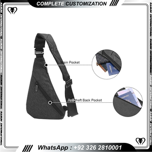 Sac à bandoulière Sac de luxe Sac de nouveauté Sac de loisirs décontracté Messenger Sacs Oem Odm Multi Functional - Product Image 2