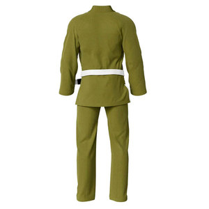 ชุดยูโดออกแบบโลโก้ด้านหน้าเอง ผ้าฝ้าย 100% น้ำหนักเบา ระบายอากาศได้ดี เย็บเสริมความแข็งแรงสำหรับการฝึกซ้อม - Product Image 5