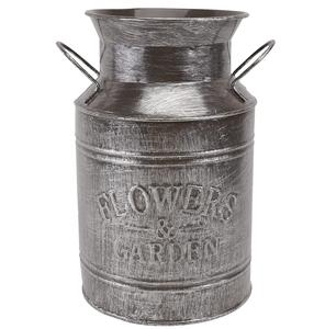 Vase à fleurs en métal fait à la main nouveau look dans un pot de fleur en métal nouveau design vase à fleurs en métal dans les jardinières de prix de gros - Product Image 2