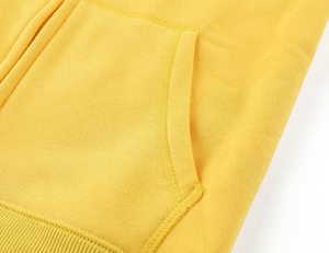 Vêtements de rue sweat à capuche zippé Logo personnalisé garçons 100% coton sweat à capuche zippé enfants polaire éponge sweats à capuche zippés pour les enfants - Product Image 5