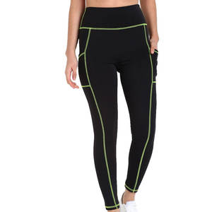 Leggings de sport sans couture haute performance pour femmes, couleur unie, écologiques, personnalisables, taille haute, confortables et durables - Product Image 1