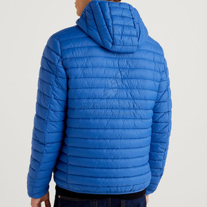 Chaqueta acolchada de poliéster con logotipo personalizado al por mayor para hombre, chaqueta acolchada de invierno impermeable para uso en exteriores para hombre - Product Image 5