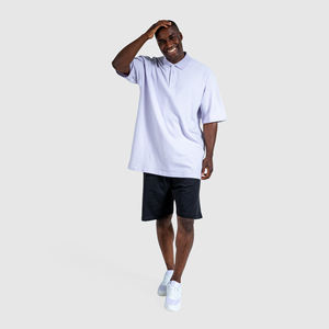 Camiseta Polo de Algodón y Poliéster de Estilo Casual para Hombre, Talla Grande, con Logotipo Personalizado, Secado Rápido, Transpirable, de Manga Corta, para Golf - Product Image 6