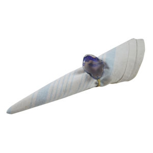 Rond de serviette en agate de couleur verte porte-serviettes inspiré pour la maison hôtel restaurant table de fête décors de dessus produit stocké - Product Image 6