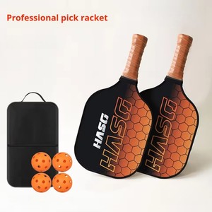 Sợi Thủy Tinh Dành cho người lớn đỉnh vợt, tổ ong hình dạng tiêu chuẩn thể thao ngoài trời vợt, <span class=keywords><strong>Graphite</strong></span> kim chi vợt pickleball mái chèo - Product Image 2