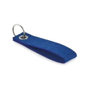 Porte-clés et mousqueton promotionnels en feutre RPET écologique SUORA - Product Image 2