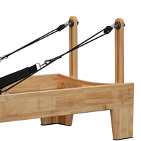 Machine de Pilates ProCircle PCH88-X en chêne - Équipement de gym durable et écologique en chêne et cuir PU pour usage domestique et studio de Pilates - Garantie 3 ans