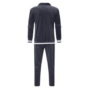 Survêtement de sport classique vintage respirant à séchage rapide pour hommes, survêtement de football personnalisé, grande taille, hiver, vente en gros - Product Image 2
