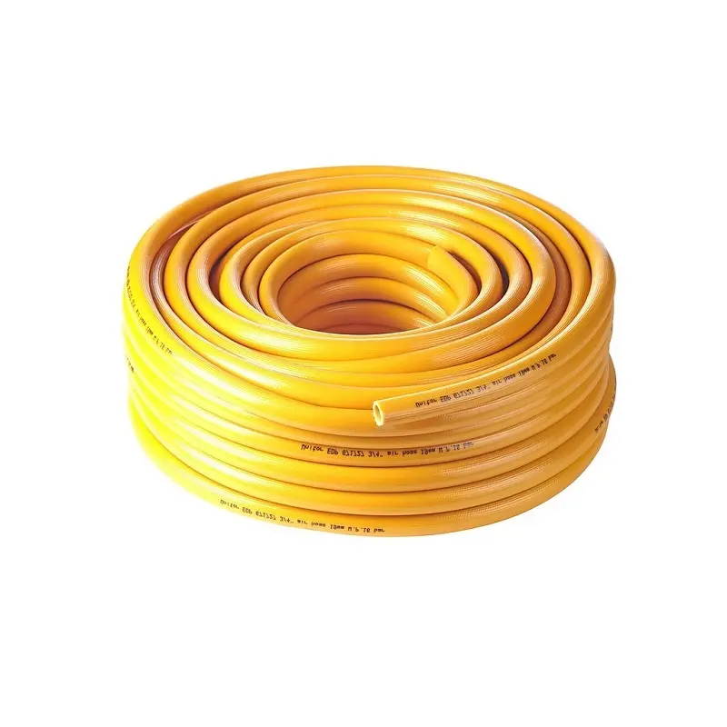 Tuyau d'air en PVC léger résistance au pliage couleurs de gros 100MTR/ROLL longueur Flexible jaune tuyau d'air malaisie