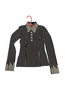 Chemise équestre confortable et durable 100% matériau en verre taffetas extensible Design de spectacle occidental élégant pour les produits équestres - Product Image 2