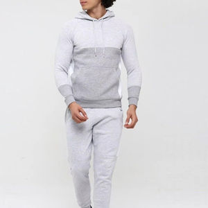 Conjunto Deportivo de Invierno para Hombre, Talla Grande, con Capucha, de Forro Polar Sólido, Transpirable y Ligero, 100% Algodón - Product Image 5