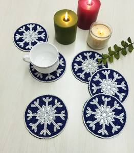 Ensembles de sous-verres en bois de noyer de haute qualité Sous-verres en noyer-Tapis et tampons de qualité supérieure - Product Image 1