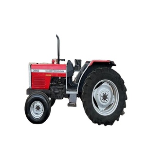Tractores de ruedas agrícolas MF 380 originales listos para enviar 85Hp 100Hp 120Hp 4X4 modelos con motor de componentes básicos en stock - Product Image 1