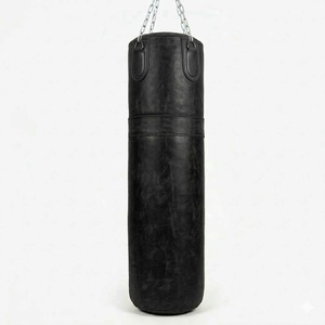 Sac de frappe en cuir 2026, modèle 5KG, robuste et creux, pour entraînement de boxe et MMA, usage domestique, pour adultes - Product Image 1