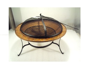 เตาถ่านบาร์บีคิวเตาไฟทำจากเหล็กสำหรับใช้ในร่มและกลางแจ้ง - Product Image 1