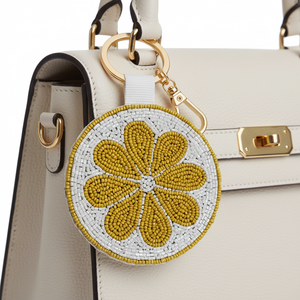 Porte-clés brodé de perles pour grossistes axés sur les cadeaux artisanaux personnalisés - Product Image 2