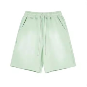 Pantalones Cortos Unisex 2025, 100% Algodón, Secado Rápido, Transpirables, Ecológicos, Teñido Liso, Ajuste Cómodo, para Correr, Deportes, Verano, Uso Casual - Product Image 4