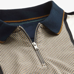 Vente chaude Conception Logo Personnalisé Polyester Hommes Éponge Polo Chemise 100% Coton Biologique Tissu Uni Chemise Couleur Personnalisée Tshirt Pour - Product Image 5