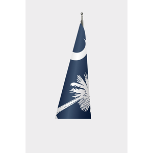 Custom South Carolina Indoor <b>Flag</b>-Digital Printing Aluminum <b>Pole</b> Cotton or Nylon/Polyester Material Car/Beach Use - Product Image 3