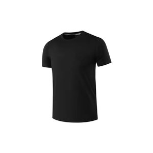Camiseta de franela de algodón XL 100% para hombre, Logo personalizable, sin cuello, transpirable, secado rápido, estampado de verano, informal, manga corta, Fitness - Product Image 2
