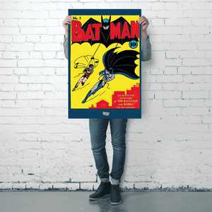 Póster de Batman de estilo moderno de DC Comics para decoración de pared - Product Image 1