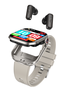 Reloj Inteligente con Auriculares Integrados, Diseño Metálico, Calidad de Sonido Perfecta, Llamadas Bluetooth, Reproductor de Música Bluetooth - Product Image 5