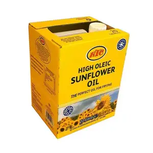 ACEITE DE COCINA DE GIRASOL KTC COMESTIBLE 20L / 1L ACEITE DE GIRASOL KTC PARA FREIR PROFUNDA SUMINISTRO LISTO