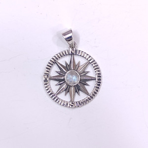 จี้พลอยลาบราดอไรต์925เงินแท้เครื่องประดับชั้นดีทำด้วยมือขายส่งเป็นจำนวนมาก - Product Image 2