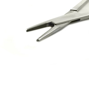Porte-aiguilles droit manuel en acier inoxydable de 20 cm, instrument chirurgical réutilisable pour une suture et une manipulation des tissus précises - Product Image 3