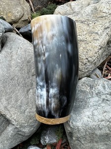 ถ้วยแก้วฮอร์นคุณภาพระดับพรีเมี่ยมทำด้วยมืออุปกรณ์การดื่มจากสัตว์คุณภาพสูงส่งตรงจากงานฝีมือธรรมชาติ - Product Image 5