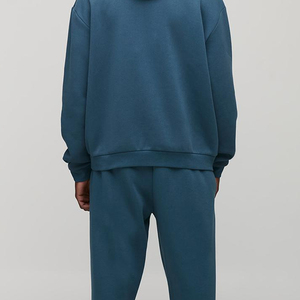 Marque distributeur de survêtements d'hiver décontractés à capuche pour hommes avec impression personnalisée et 100% coton - Product Image 5