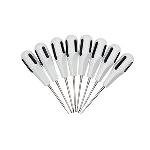 Créez votre propre logo imprimé sur des instruments dentaires : Élévateurs dentaires, instruments chirurgicaux pour racines, élévateurs courbes et droits, chirurgie buccale - Product Image 4