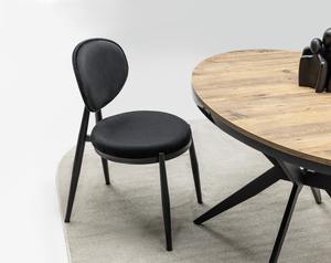 Ensemble de salle à manger convertible en acier inoxydable de style européen avec un design moderne pour la maison, l'appartement, l'hôtel, la villa - Product Image 3