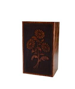 Caja de urna para cenizas humanas Árbol DE LA VIDA adulto Urna de cremación funeraria grabada Madera hecha de madera de rosa con columbario de calidad 100% - Product Image 1