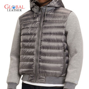 New Arrival <b>Men's</b> Winter Puffer Quilted Jacket Hooded Collar Zipper Closure Front Anti-Bacterial Quick Dry High Street High - Product Image 2