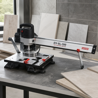 Machine automatique de chanfreinage de carreaux DY-SL-300 avec rail de guidage, module de rainurage et de chanfreinage de haute précision de cinquième génération, meuleuse d'angle