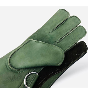 Nouveaux meilleurs gants de sécurité pour équipement de chasse à bas prix Nouvelle arrivée en cuir de qualité supérieure Gants d'entraînement à la fauconnerie à bas quantité minimale de commande - Product Image 5
