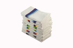 Toalla de hueso de arenque de algodón 100%, microfibra de lino sostenible de secado rápido en turquesa para el hogar, playa, Cocina, Restaurante infantil - Product Image 5