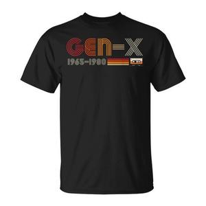 T-shirt promozionale retrò Gen-X - Product Image 1