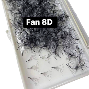 Nouveau chaud coréen PBT Fiber Lashes 1000 Box Collection Extension facile 0.03mm 0.20mm 8D 9D 10D Loose Promade Fans Extensions de cils - Product Image 6